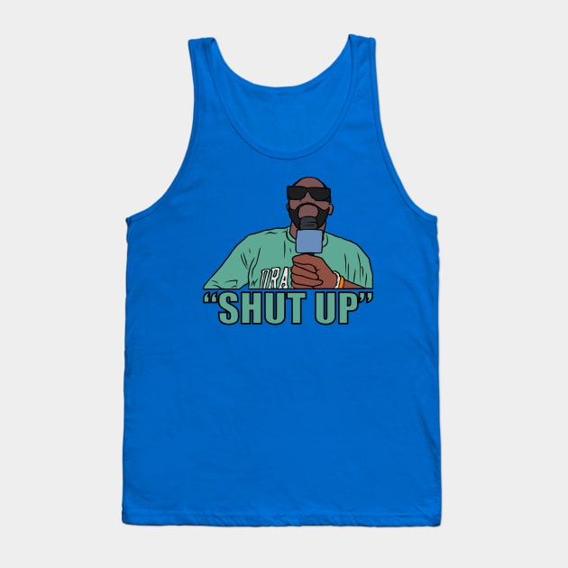 Draymond Green "Shut Up" Tank Top by rattraptees